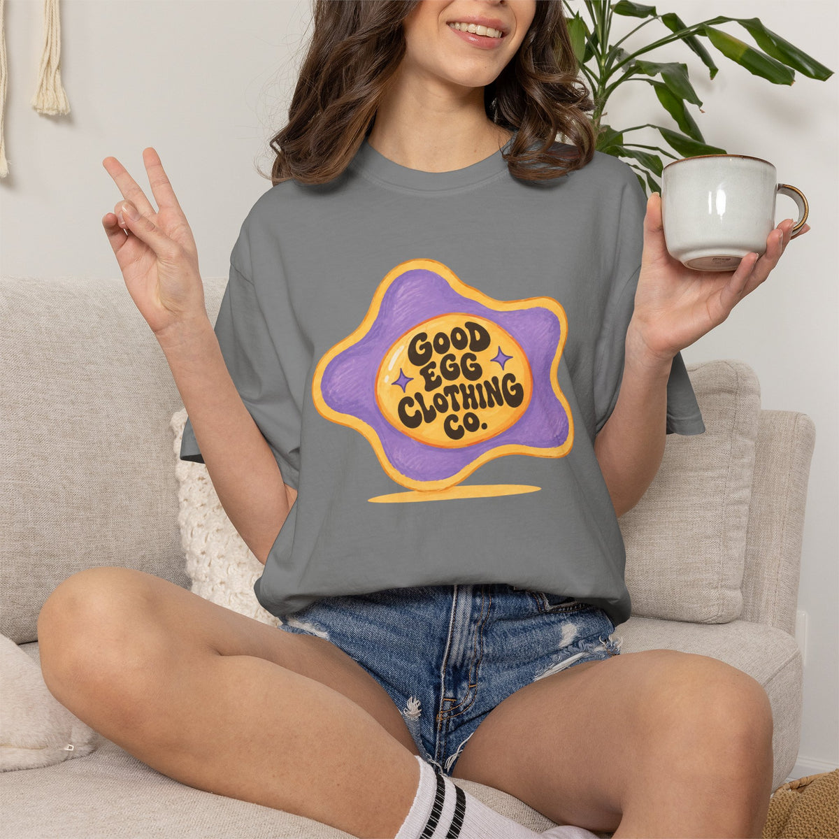 "The Original Good Egg Tee" T-shirt