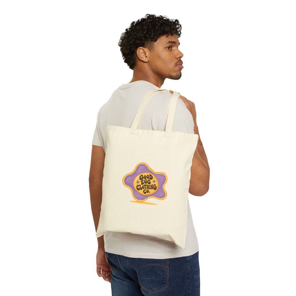 "The Original Good Egg Tote" Canvas Bag