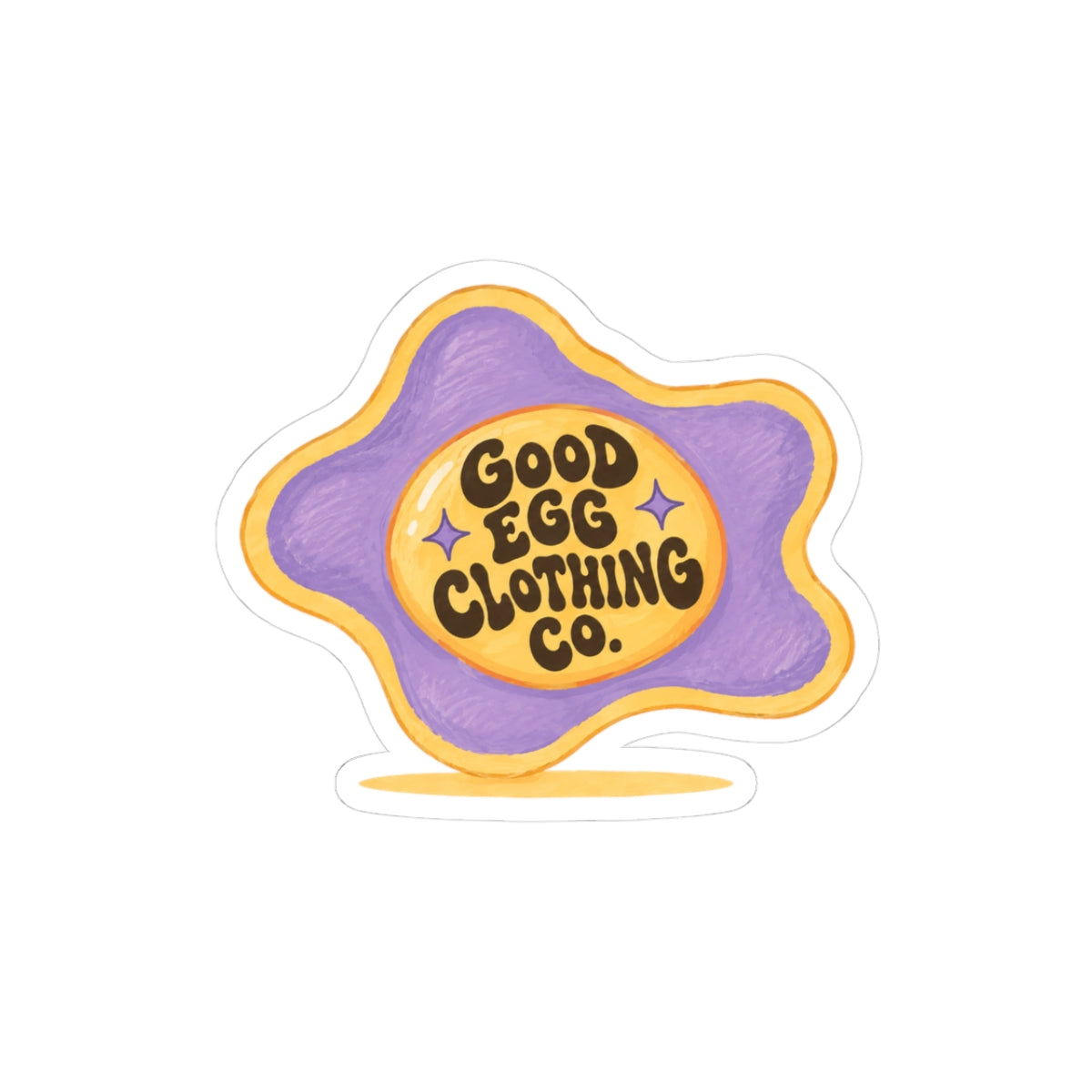 Good Egg Clothing Co. Kiss-Cut Sticker