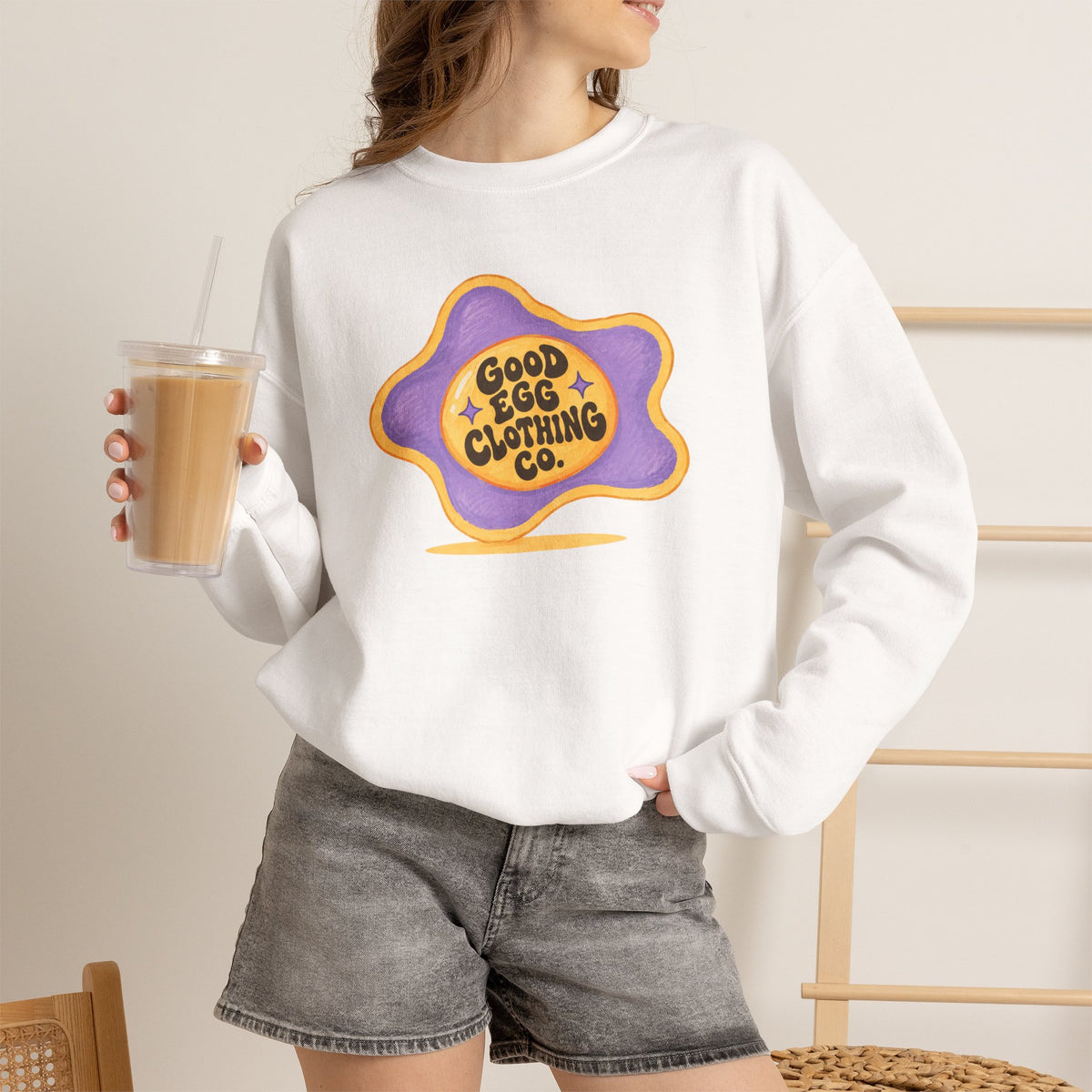 "The Original Good Egg Crewneck" Sweatshirt